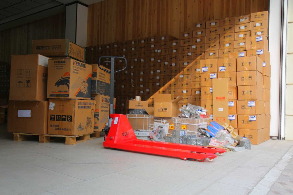 Гидравлическая тележка MEST (Транспаллет Рохля) купить в Нукусе