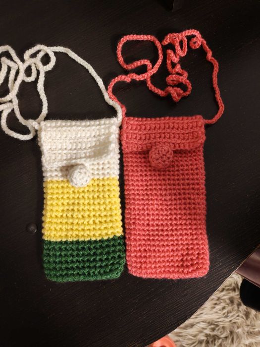Gentuță telefon croșetată
