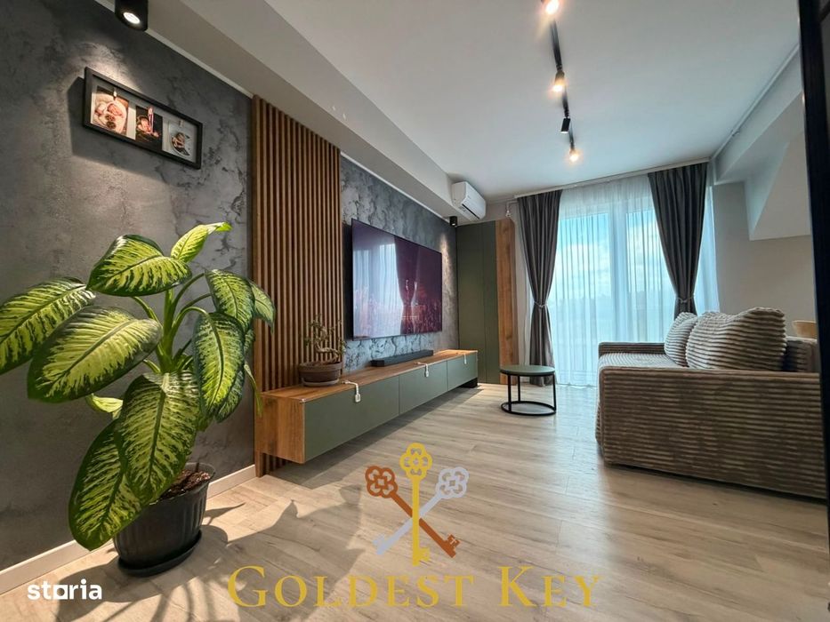 Apartament calitativ cu 3 camere, 2 bai, balcon, 2 garaje