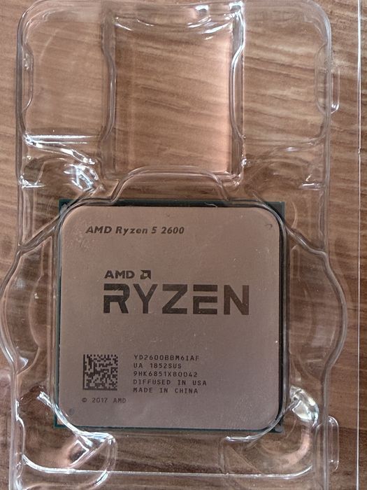 AMD Ryzen 5 2600 + 8GB HyperX Predator DDR4 (2666MHz) + AMD Cooler