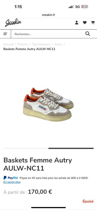 Дамски кецове AUTRY Medalist 41 номер носени