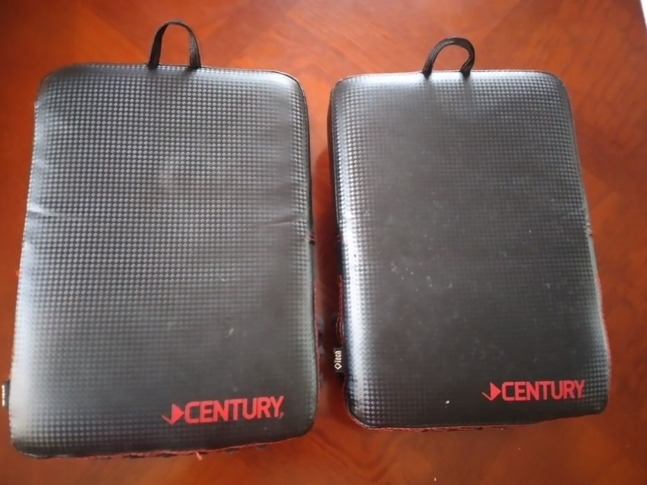 Лапы для бокса. Рядом с Каргу.