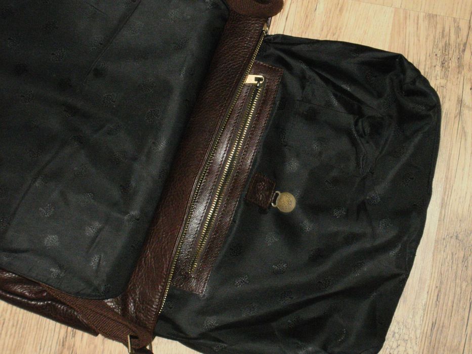 оригинална винтидж бизнес чанта естествена кожа