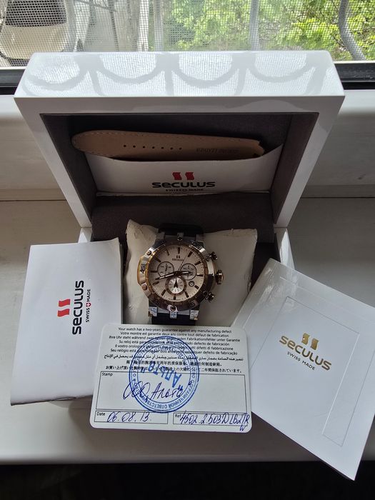 Продам Швейцарские оригинальные мужские часы Seculus