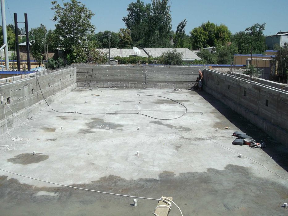 Строительство бассейнов любой сложности под ключ с гарантии