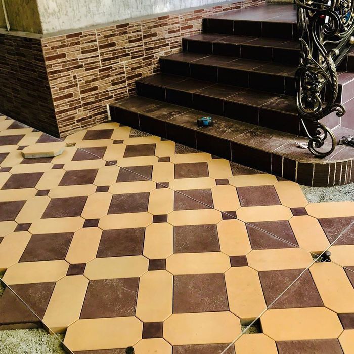 Брусчатка "Часы"