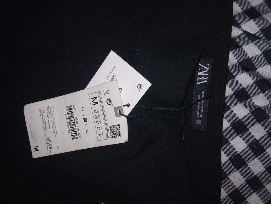 ZARA Официални панталони с етикет