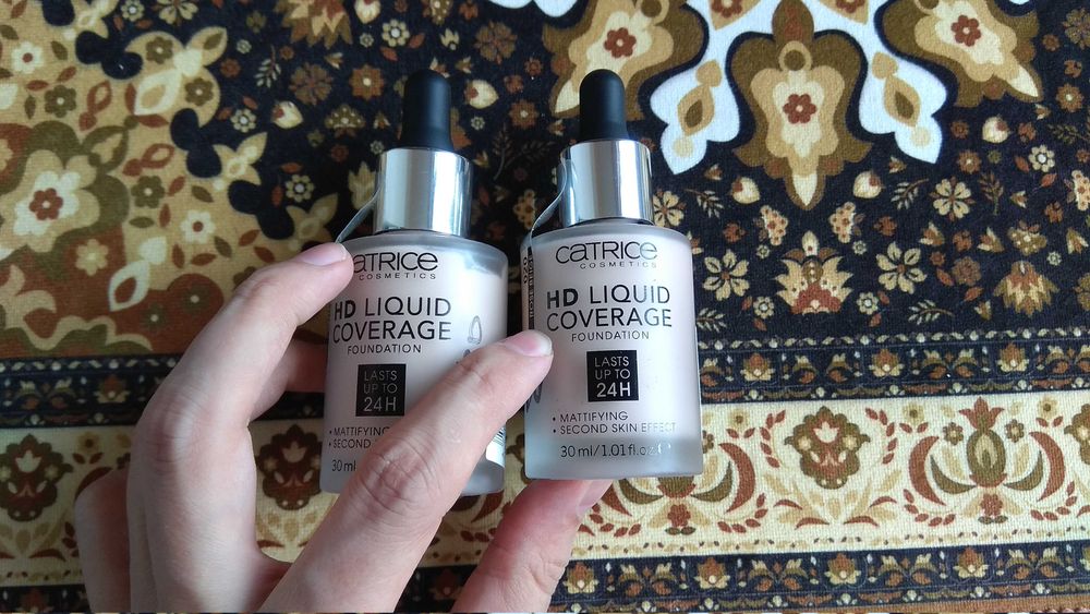 Тональная основа Catrice HD Liquid Coverage Foundation, тон 020, 30мл