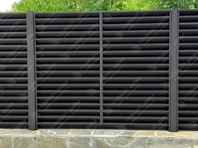 Забор жалюзи еврозабор