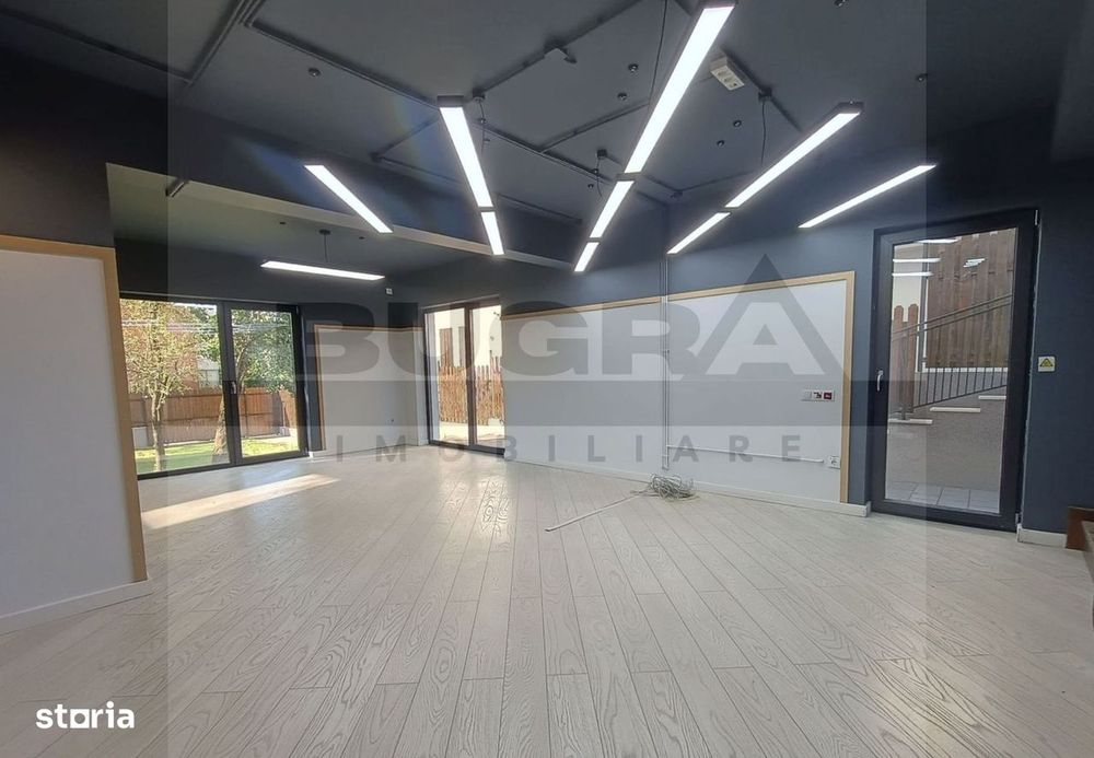 Cladire moderna, superfinisata 500 mp, teren 600 mp, 8 parcari