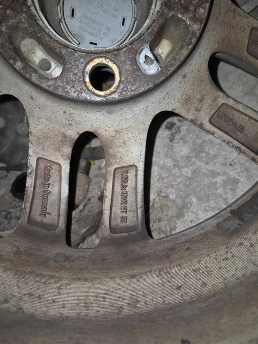 Джанти 4x Ronal LZ1 7,5x16 ET35 (LZ6754.05) пежо 307