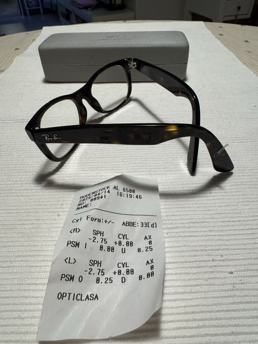 Ray Ban очила с диоптер