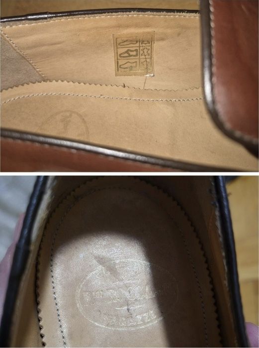 Pantofi premium Conezie Fe Rocca fu N., Goodyear Welted, Handmade - 42