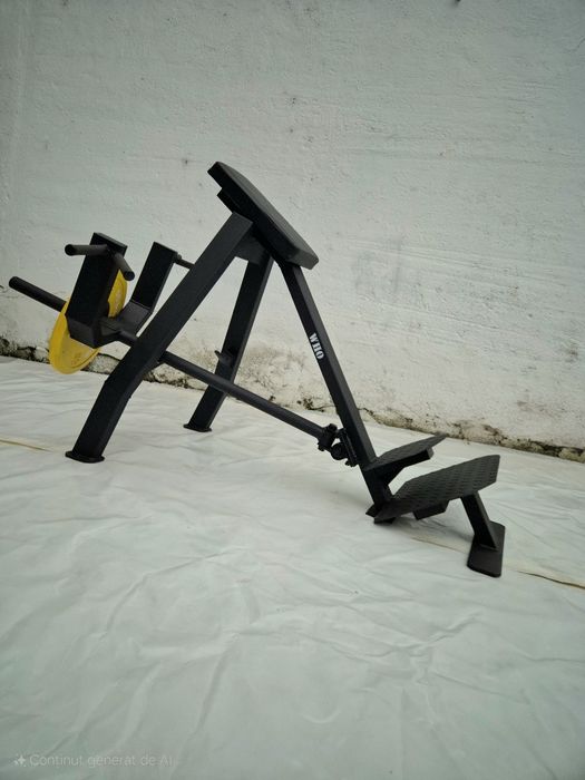 Presa picioare T- bar row bell squat aparat fitness profesionale tibie