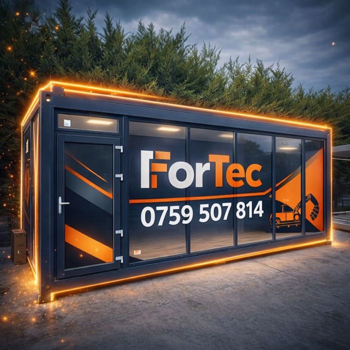 Vand containere modulare birou fast food santier paza