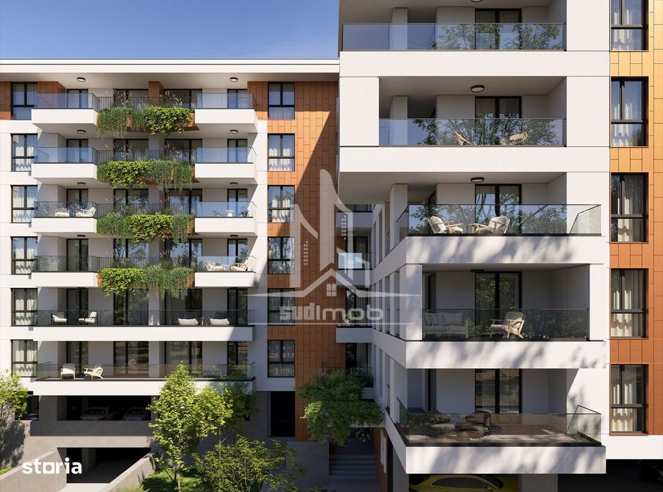 Apartament 2 camere tip studio Sky Garden.