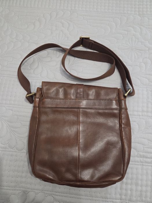 Geanta din piele fossil