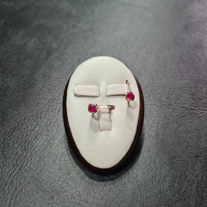 Серьги Золотые Розочка СССР