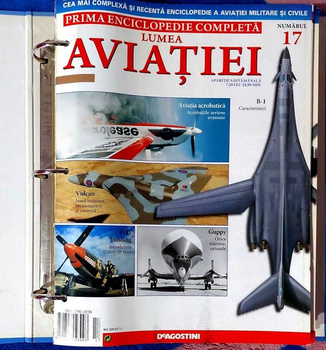 Colectia Lumea aviatiei, primele 37 numere, DeAgostini
