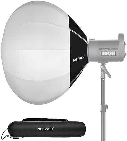 Нов NEEWER Фенерен Софтбокс 360° Осветление за Влог и Фото снимки Фотография