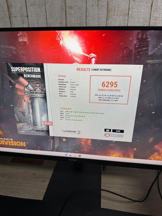 Игровой компьютер Ryzen 5 5600 + RTX4060