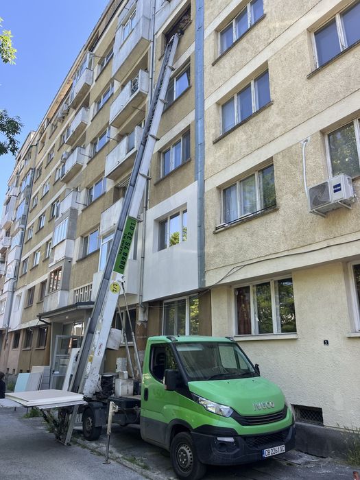 Автовишка Мебелен асаньор Хаспел Стълба