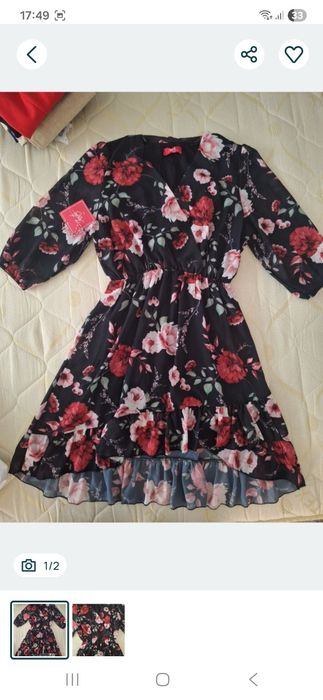 Rochie de vară, nouă,cu eticheta S