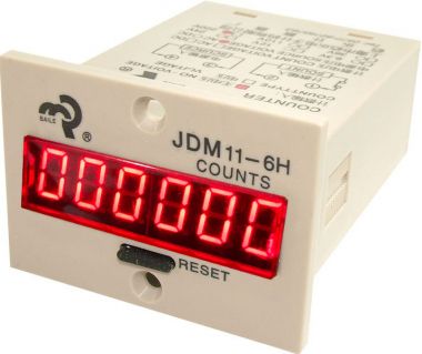 Numarator digital, afisaj cu led-uri