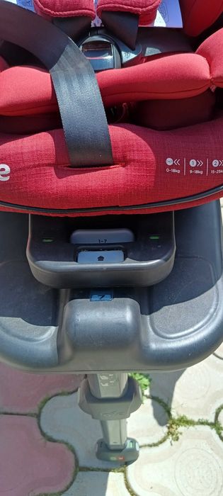 Scaun auto pentru copii Joie 0-25 kg cu isofix rosu