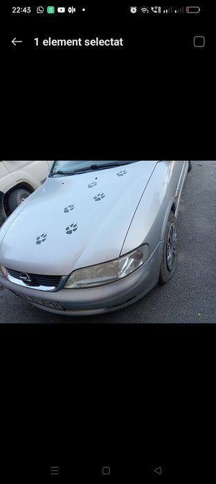 Bara capota faruri radiatoare Opel Vectra B 1.6 benzina