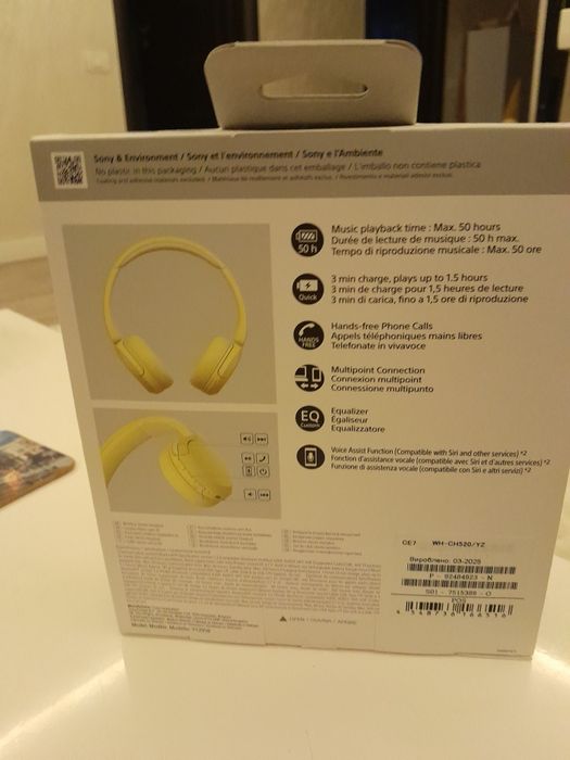 Casti Sony  wh- ch520p