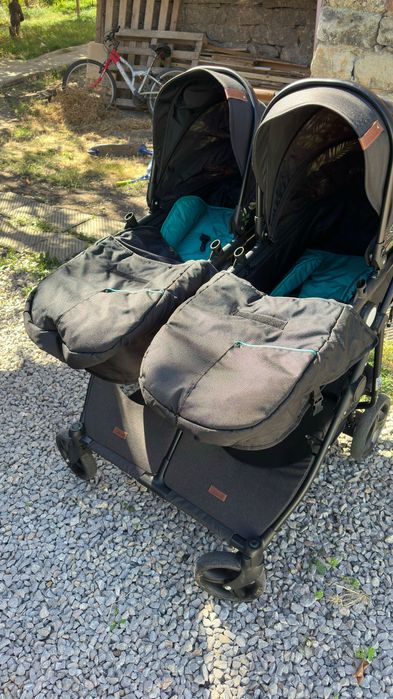 Бебешка количка за близнаци chipolino