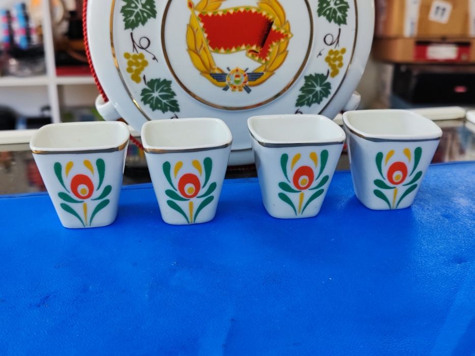 Порцеланова бъклица Hollohaza Унгария