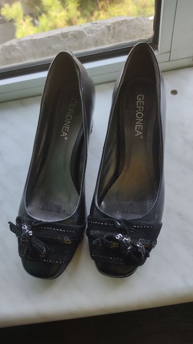 Туфли женские кожаные