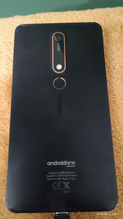 Nokia 6.1 (модел TA-1050).