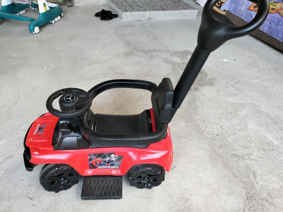 Детский машинка с ручкой