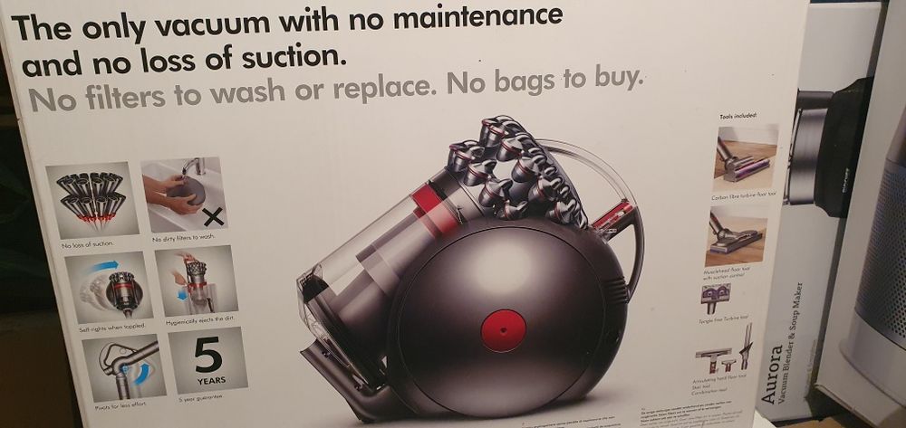 ТОП! Най-добра оферта!!! Прахосмукачка Dyson Bigball Animal Pro 1200 w