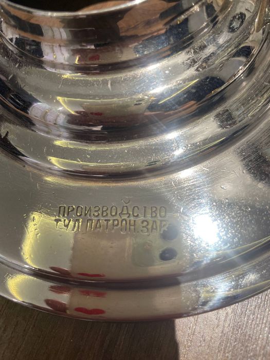 Samavar 5 litir Tula 1 sort ideal xolatta