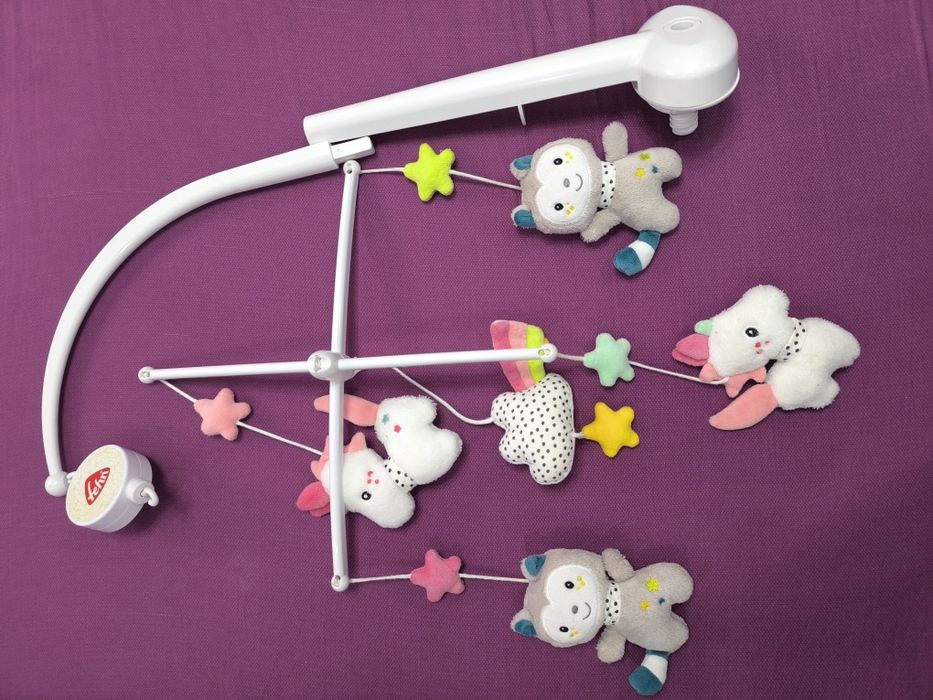Carusel muzical mobil pentru patuț - Aiko & Yuki