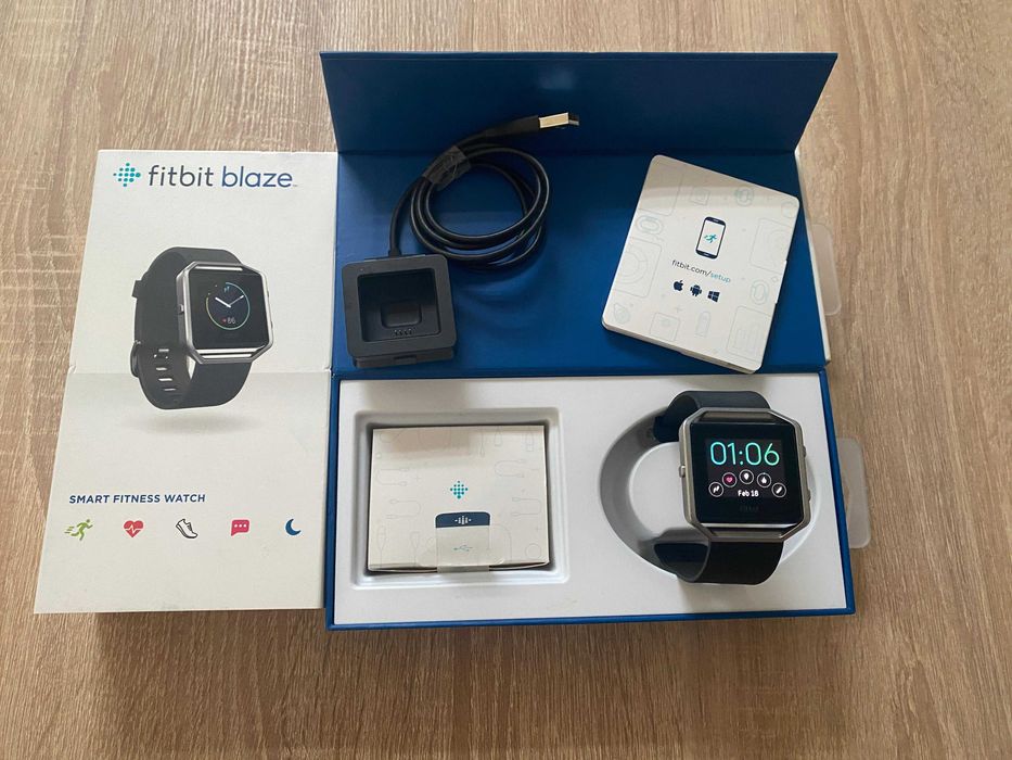 Ceas Fitbit Blaze Negru