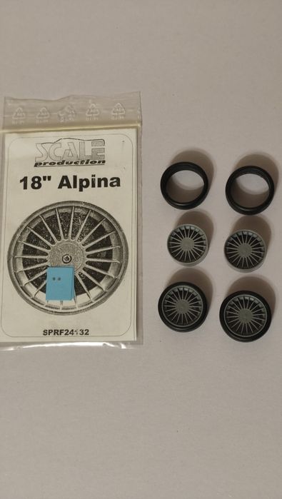 Jante Alpina 18" Scale Production pentru machete auto