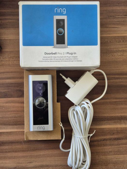 Sonerie electrică Ring Video Doorbell wireless alimentare cu adaptor