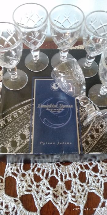 Рюмки дятловский хрусталь