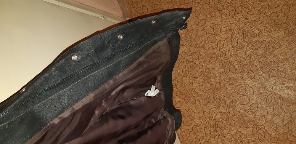 Яке от естествена кожа