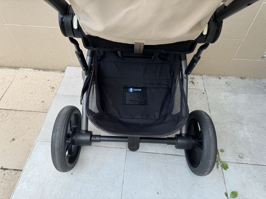 Cybex balios s lux 2024 almond beige 2в1
