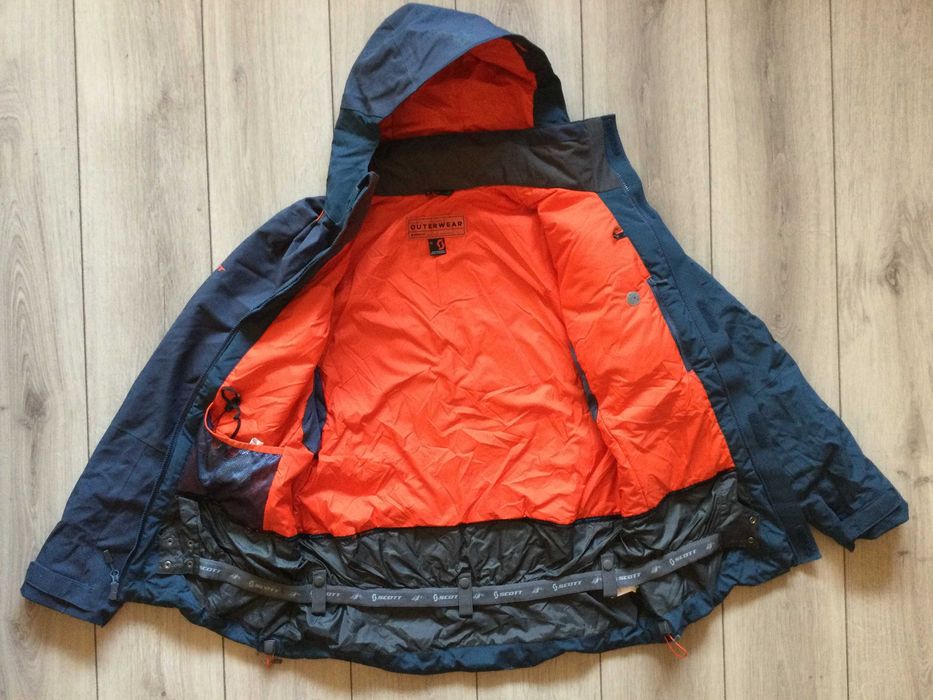 НОВО оригинално синьо зимно ски / сноуборд яке SCOTT размер M от САЩ