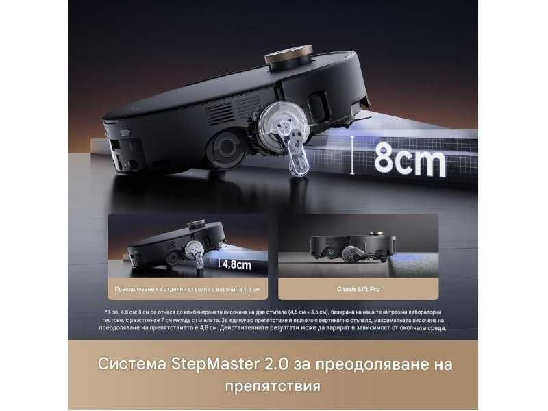 Робот Прахосмукачка Mova Z60 Ultra Roller - 28000Pa, Черен