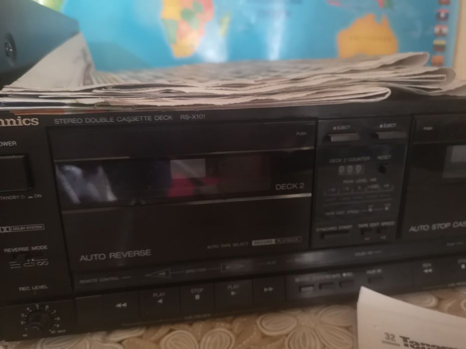 Усилвател Technics и CD Player Technics, дек Technics и тунер Technics