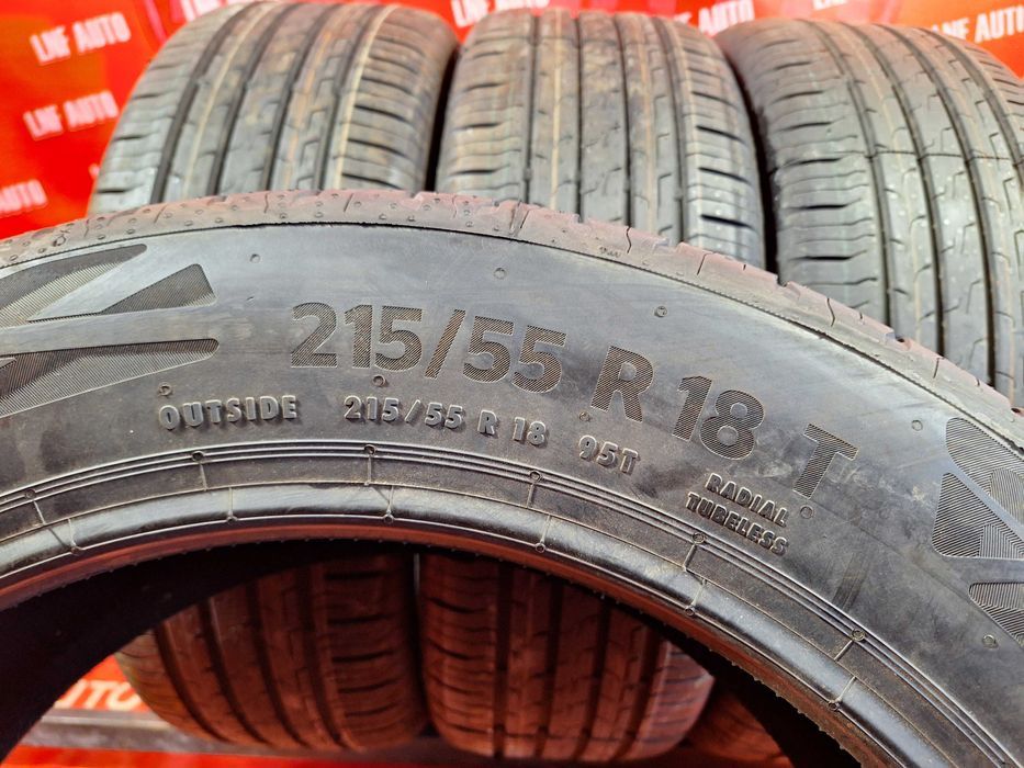 4 Anvelope de VARA  - 215/55/18 - CONTINENTAL 6 - DOT 2020 NOU ! SUPER OFERTA / Super PRET !