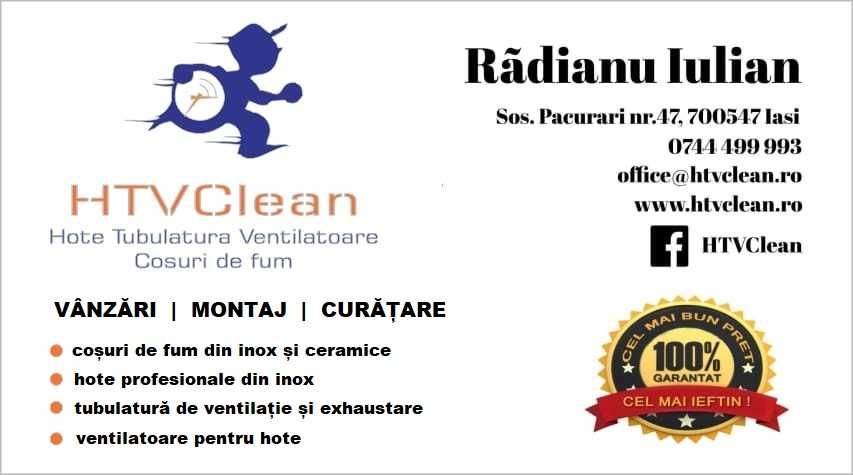 Montaj hota inox restaurant / fast food si tubulatura de ventilatie